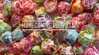 Del Oro Homecoming Ask with a Giant Dum Dum