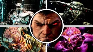 DOOM Eternal - All Bosses (NO DAMAGE)