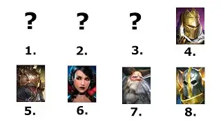 Top 8 Void Legendary Raid Shadow Legends