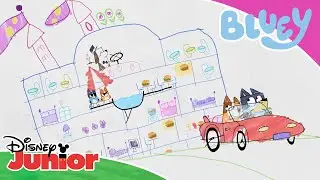 💙 Barnfri dag  | Bluey | Disney Junior Sverige