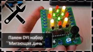 Собираем DYI набор CD4060 "Мигающая дичь" | Just Relax
