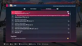 TEKKEN 8 : Lidia Move List