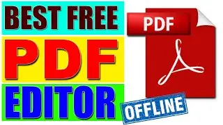 Best FREE Offline PDF Editor | How to edit PDF File Offline Free in Windows 10 in Hindi 2023