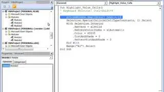 Editing Macro in VBA in Microsoft Excel