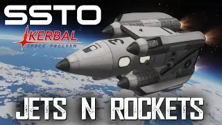 TINY JET n ROCKET SSTO in KSP