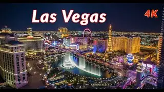 Las Vegas at Night _ 4K UHD 60 FPS || City Explorer