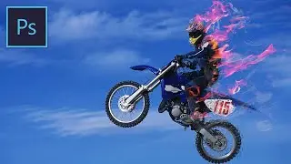 How to create realistic fire effect in Photoshop
