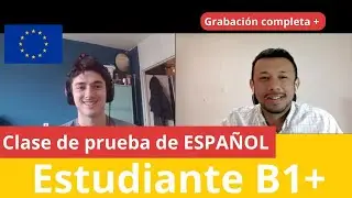 Spanish Update: Level Assessment with a Teacher (B1-B2)