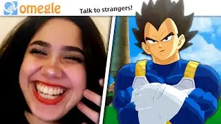 Vegeta Goes on Omegle! (dragon ball z vr)