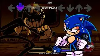 Friday Night Funkin: Sonic in Indie Cross: VS Bendy