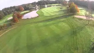 hole 18 par 5 Golf  en Businessclub De Scherpenbergh