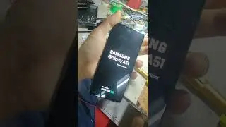 SAMSUNG A51 LCD MENTOK DI GALAXI MATI.. BUKAN IC RAM