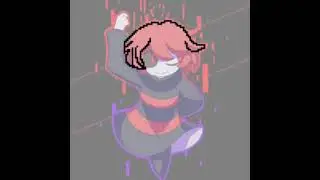 Player if she was in Undertale