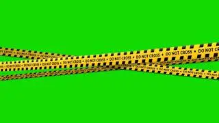 Do Not Cross 1080p 60fps / Greenscreen HD for Vlogs