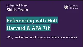 Harvard or APA referencing 1   Why and when we need to reference