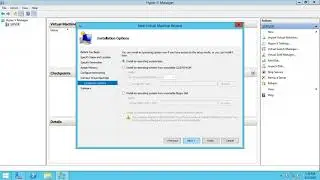 Configuration de Hyper V sous Windows Server 2012 r2