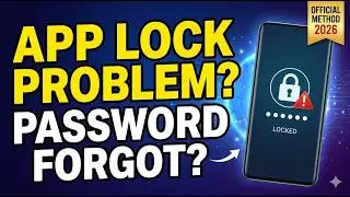 App Lock Password Bhool Gaye? Official Recovery Method 2026 | Data Safe Guide