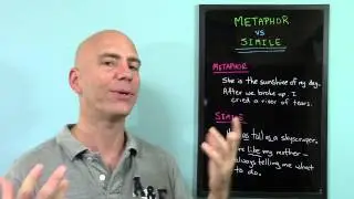 The difference between metaphors and similes