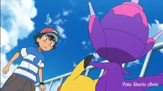 Ash Meet Poipole for the First Time
