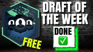 REAL MADRID - DRAFT OF THE WEEK (2) - PACYBITS 20 WEEKLY OBJECTIVES