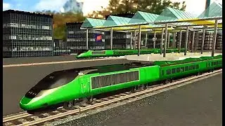 City Train Driver Simulator 2019: Free Train Games - Career Level 4