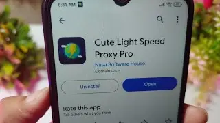 cute light speed proxy pro app kaise use kare !! how to use cute light speed proxy pro app