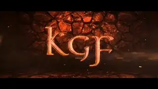 How To Make K.G.F Text Intro In Kinemaster || Kinemaster Tutorial