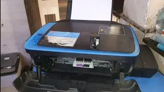 hp printer head cleaning ||hp tank 419 not clear print quality |  head blockge