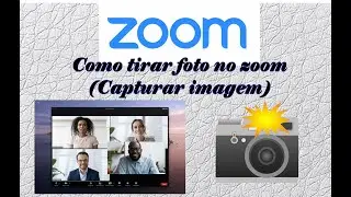 Como TIRAR PRINT capturar  tela no ZOOM MEETING.