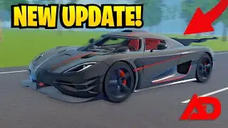 NEW Update + Koenigsegg in ROBLOX Absolute Driving!