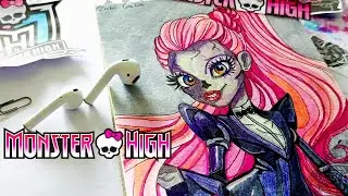 I DRAW ZOMBIE GAGA Monster High | Zombie Gaga Monster High