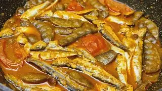 Bideshi mach diye sim rannar shohoj recipe!foreign small fish with beans