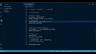 How to reverse a string in python || Using slicing ||Using the reversed() function || Using loops