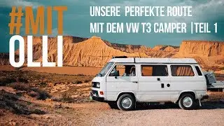 Eine der schönsten Routen mit dem VW T3 Camper Bulli | Spanien & Portugal