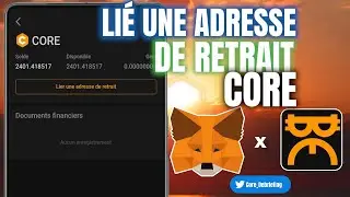 #SATOSHIAPP : Comment lier une address de retrait ( CORE ) dans l'App Satoshi ! ( Metamask )