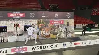 Coupe du Monde Tbilisi 2024 équipe épée hommes Finale Tchéquie France