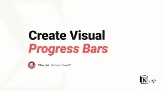 Create Visual Progress Bars in Notion