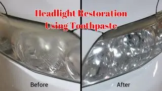 How to Make Your Old Headlights Look New - DIY Headlight Restoration