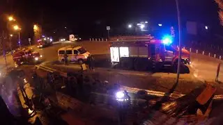Пожар 2 номер. Огонь в дыму...
