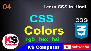 CSS Colors in Hindi