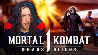 Ghostface Gameplay FIRST LOOK! - Mortal Kombat 1: Ghostface Gameplay REACTION!