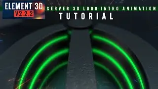 How to create Server 3D Logo Intro Animation | Beauty Khan