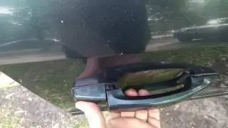 регулировка ручки двери Vectra C part 1