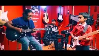 Tujhe Dekha To Yeh Jaana Sanam - Live Guitar Cover by Anjalan