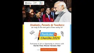 Self Participation on Pariksha Pe Charcha 2024 portal.