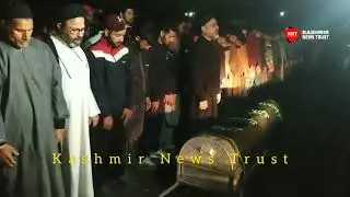 Last rites of teenager who drowned in Budgam today
