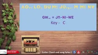 Lisu worship song =  NGO.. LO. DU M JO  M MI NV=  (GW-. Jn-NI-WE)