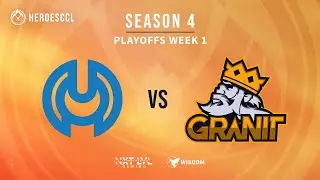 HeroesCCL Season 4 | Granit Gaming vs Simplicity | Ladder Bracket Day 1 Match 1 | HoTS Esports