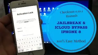 How To Remove Icloud Lock using Ra1nusb || Jailbreak & ICloud bypass Iphone 8 With RA1nusb Checkra1n