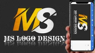 M S logo design ideas. how to make Ms logo design 